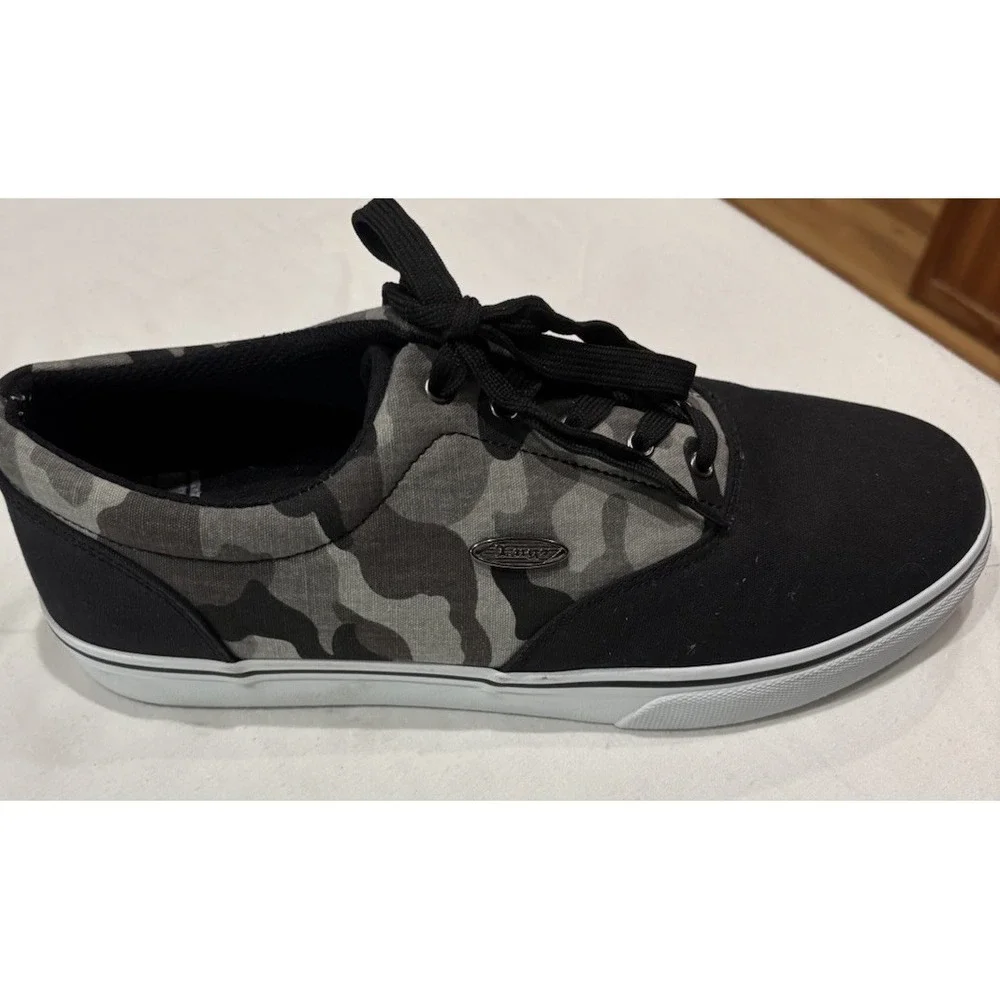Lugz New Men's Burke Camo Lace Up Canvas Sneakers Size 11
